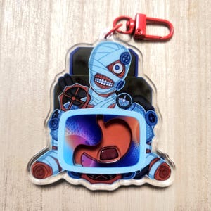 Mouthwashing Curly Shaker Charm