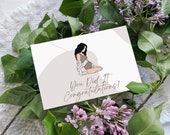 New Mom Congratulations Card, Printable Postpartum Template (PDF & Canva)
