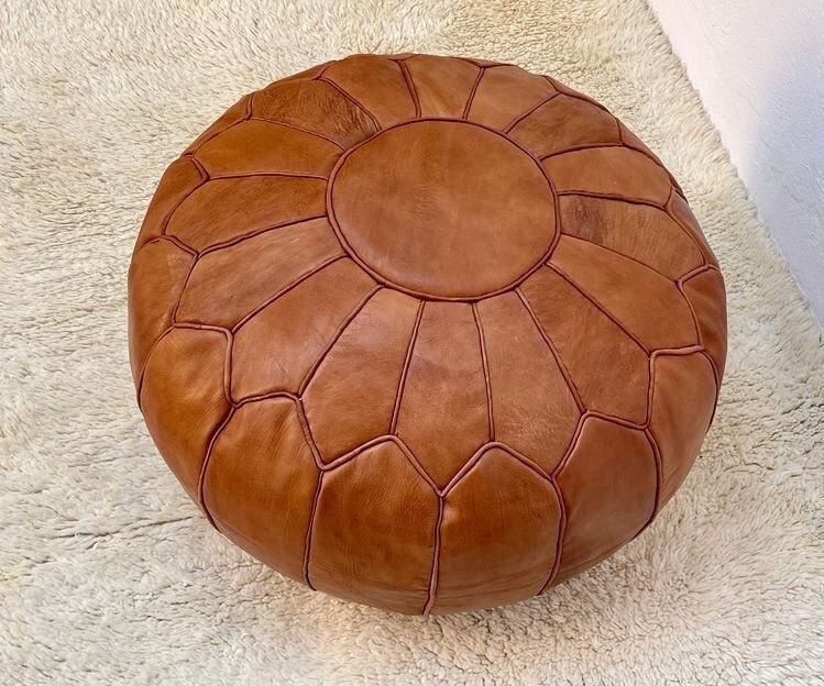 Round Pouf Insert, Moroccan Pouf Filler, Moroccan Footstool Insert