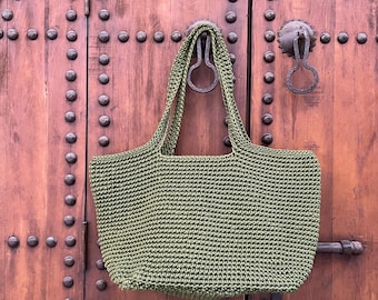 Große Häkeltasche