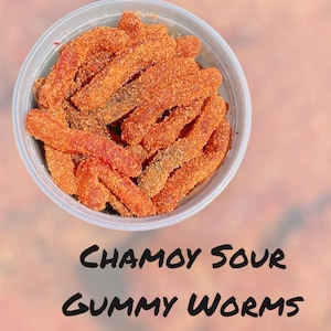 Chamoy Sour Gummy Worms
