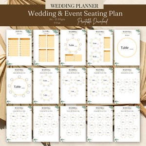 Tisch-Sitzplan für 9 Personen Tischplaner, Sitzplaner für 9 Personen, Sitzplaner für 9 Personen, Sitzplaner für 9 Personen, Sitzplaner für 9 Personen, Sitzplaner