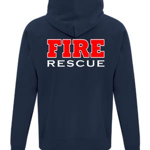 Unisex Feuer / Sanitäter Hoodie - EMS Ersthelfer Sweatshirt - Bequemes & stilvolles EMT Geschenk - Unisex Pullover für Notfallprofis