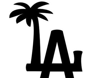 LA Palm Tree SVG
