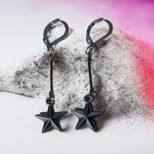 Star drop Earrings