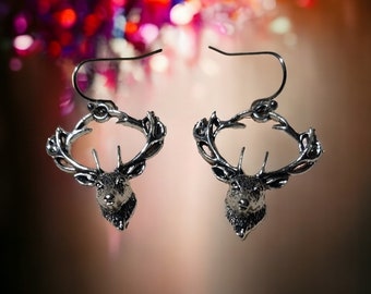 Deer earrings