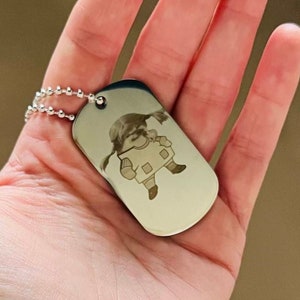 PAIR of Personalized NAFO FELLA Dog Tag