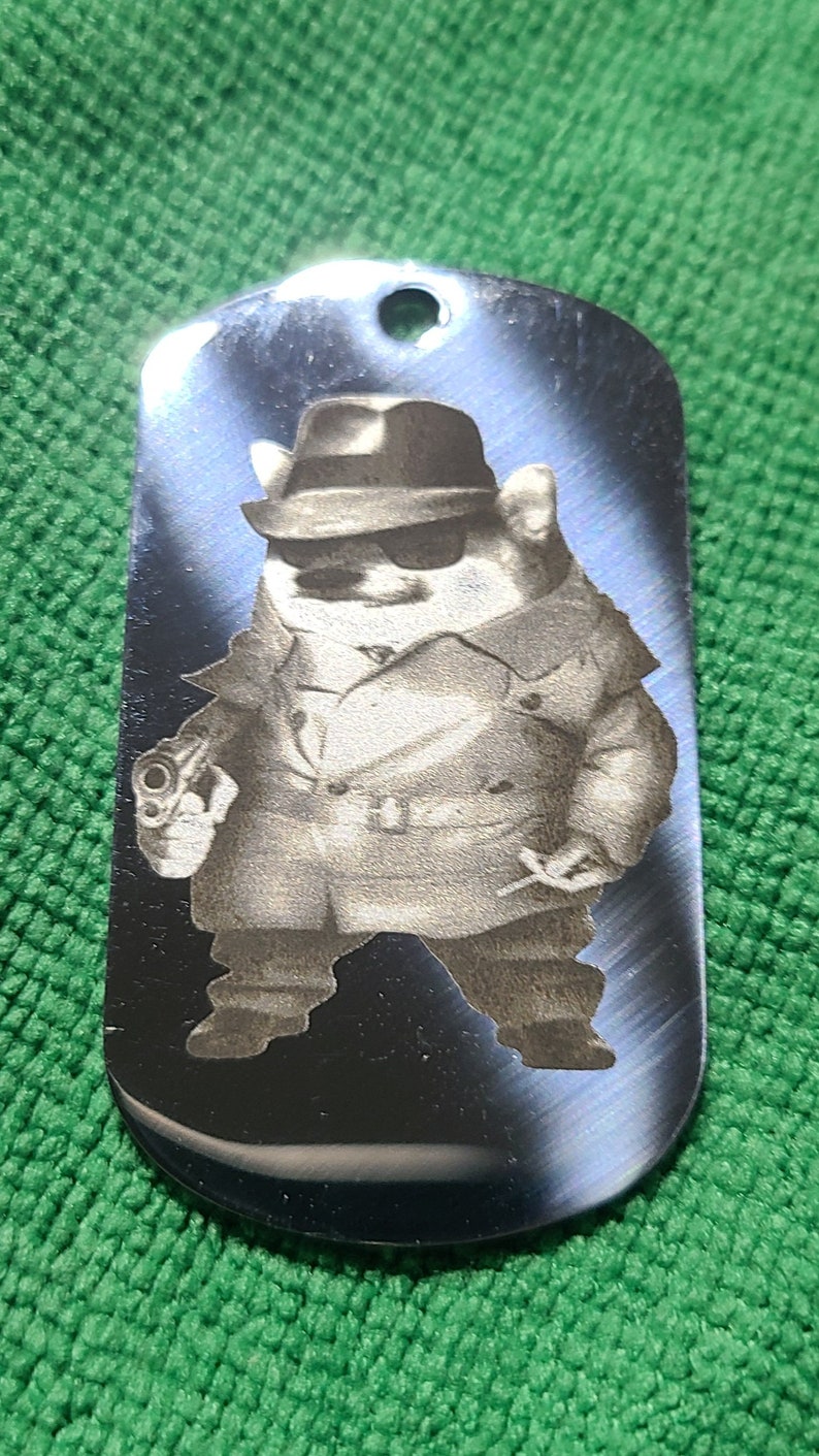 Personalized NAFO FELLA Dog Tag zdjęcie 2