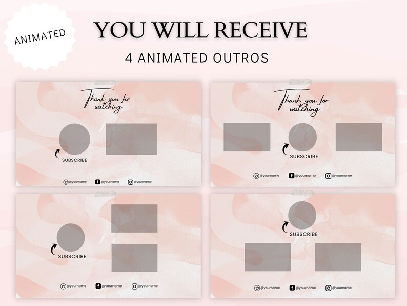 Sakura Youtube Banner, Intro, Outro, Logo & Video Thumbnails | Youtube ...