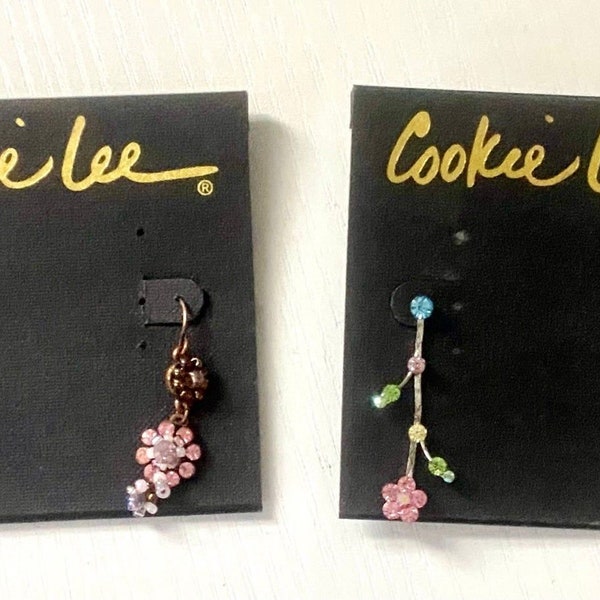 Cookie Lee - Earrings Floral