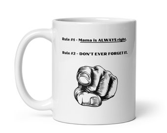 Mother's Day Gift, Birthday for Mom, Gift for Mom, Gift for Her, Coffee Mug for Mom, Funny Mom Gift, Love Mom, Mom Mug