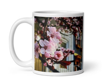 Cherry Blossom, Spring Gifts, Coffee Mug, Gift for Her, Gift for Women