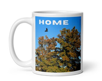Home Gifts, Housewarming Gift, Home Decor, Birding, Coffee Mug, Homeowner Gift, Gift for her, Nature Lover, Real Estate Gift, Happy New Home