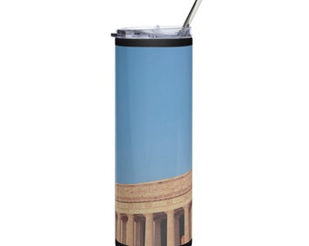Lincoln Tumbler - A stainless-steel tumbler of an iconic landmark, and a wonderful gift item for those who adore the monuments of D.C.