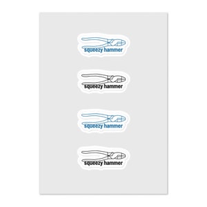 Funny Electrician Sticker Sheet - Lineman Stickers - Journeyman Gift
