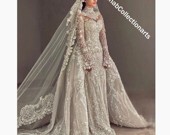 Custom Made Lace Boho Wedding Dress Prom Dress | tulle Dress | Lace Bridal Dress | Long Sleeve Wedding Dress |Dinner Party | Cocktail Party