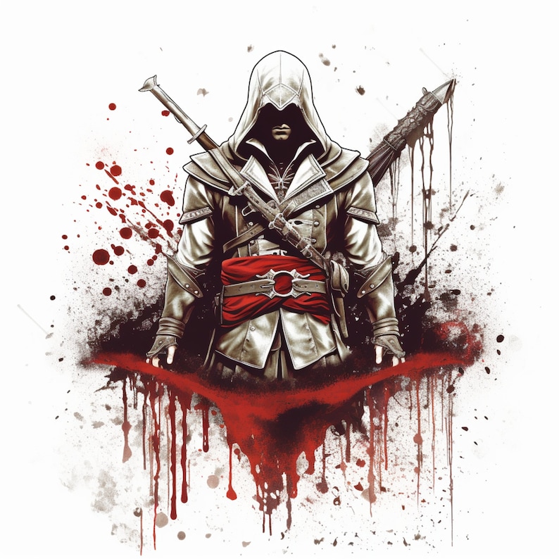Epic Assassin's Creed Printable Digital Download for Shirts and Posters ...