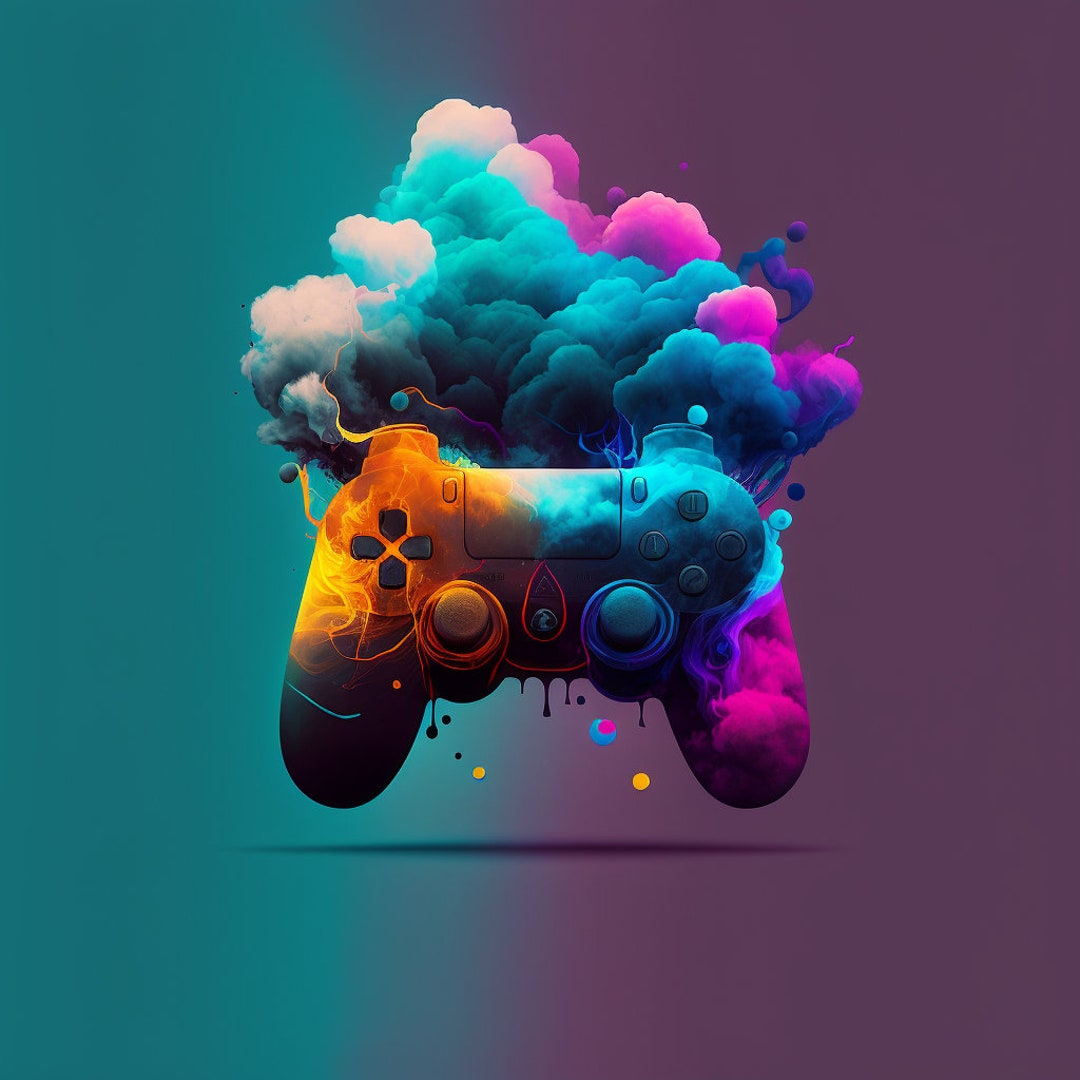 Graffiti Game Controller, PNG - Gamer Life, Digital T-Shirt PNG,  Sublimation Design, DTG, Gaming ClipArt