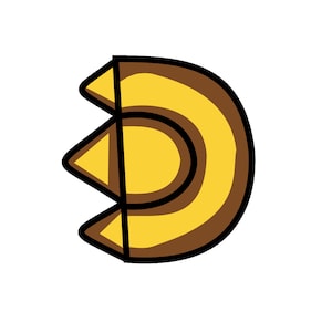 Lindo logotipo del equipo Dinosaur King D SVG y PNG - Fondo transparente, dibujos animados, camisa digital pgn, diseño de sublimación, DTG, diseño infantil