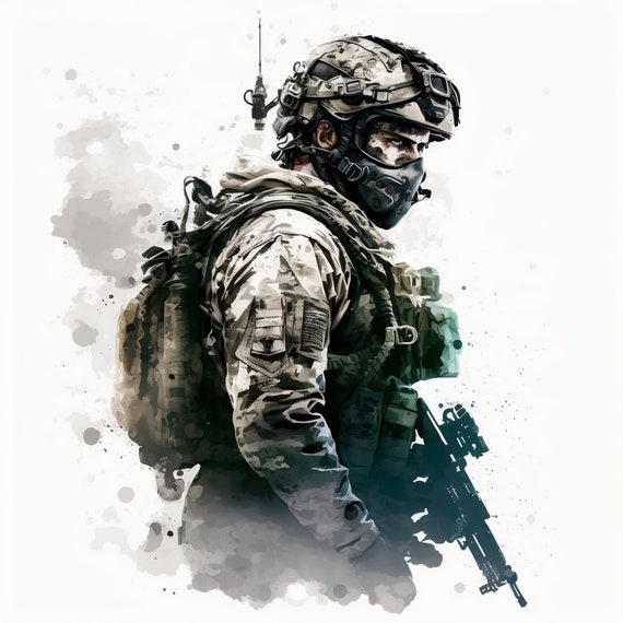 Call of Duty Modern Warfare Transparent PNG Digital Download 