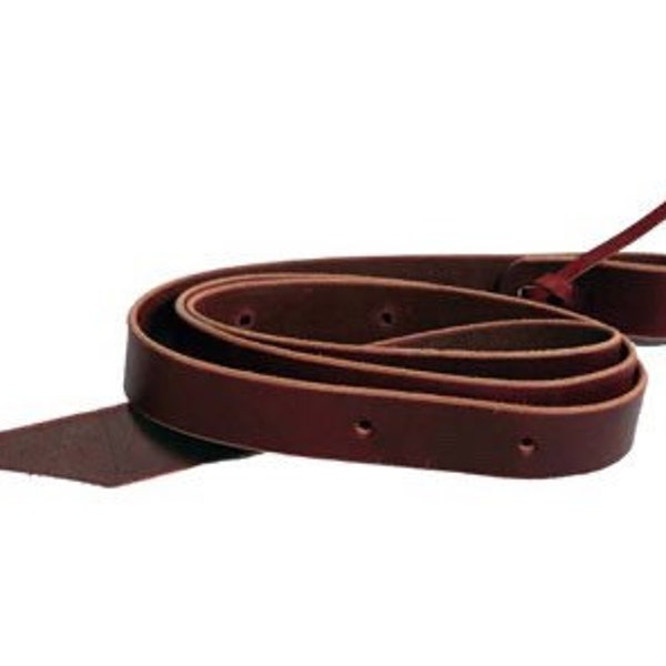 6' Premium Latigo Tie Strap with or without holes