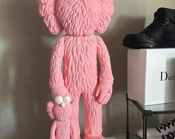 Kaws sculpture bff figurine | KAWS Figurine in 3D Printing | A Unique Work of Art for Lovers and Collectors | multi-colored