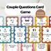 Printable Conversation Starters Cards, Table Talk Conversations, Icebreaker Games, Couple ...