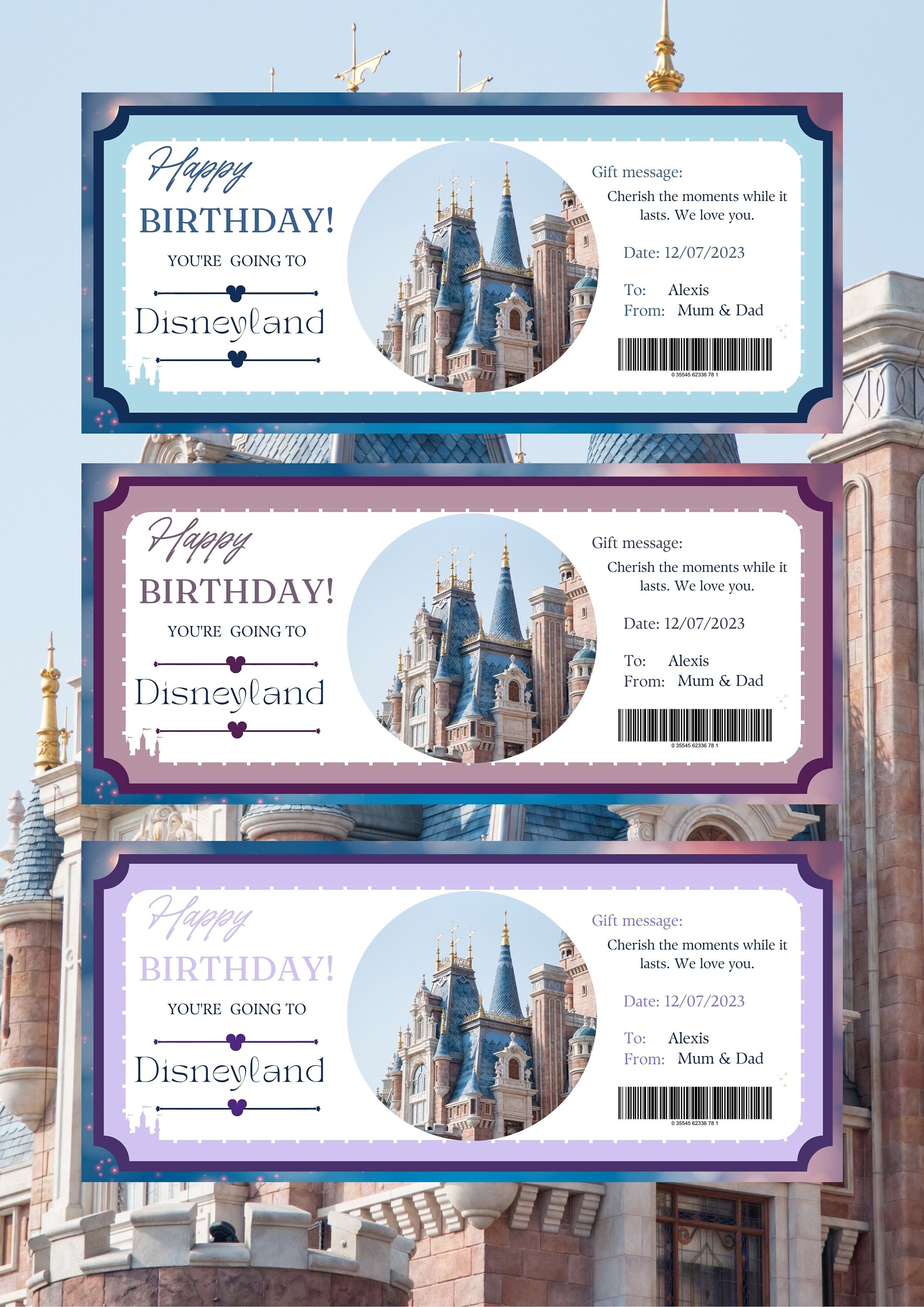 Printable Disneyland Coupon, Disneyland Ticket, Happy Birthday Coupon ...