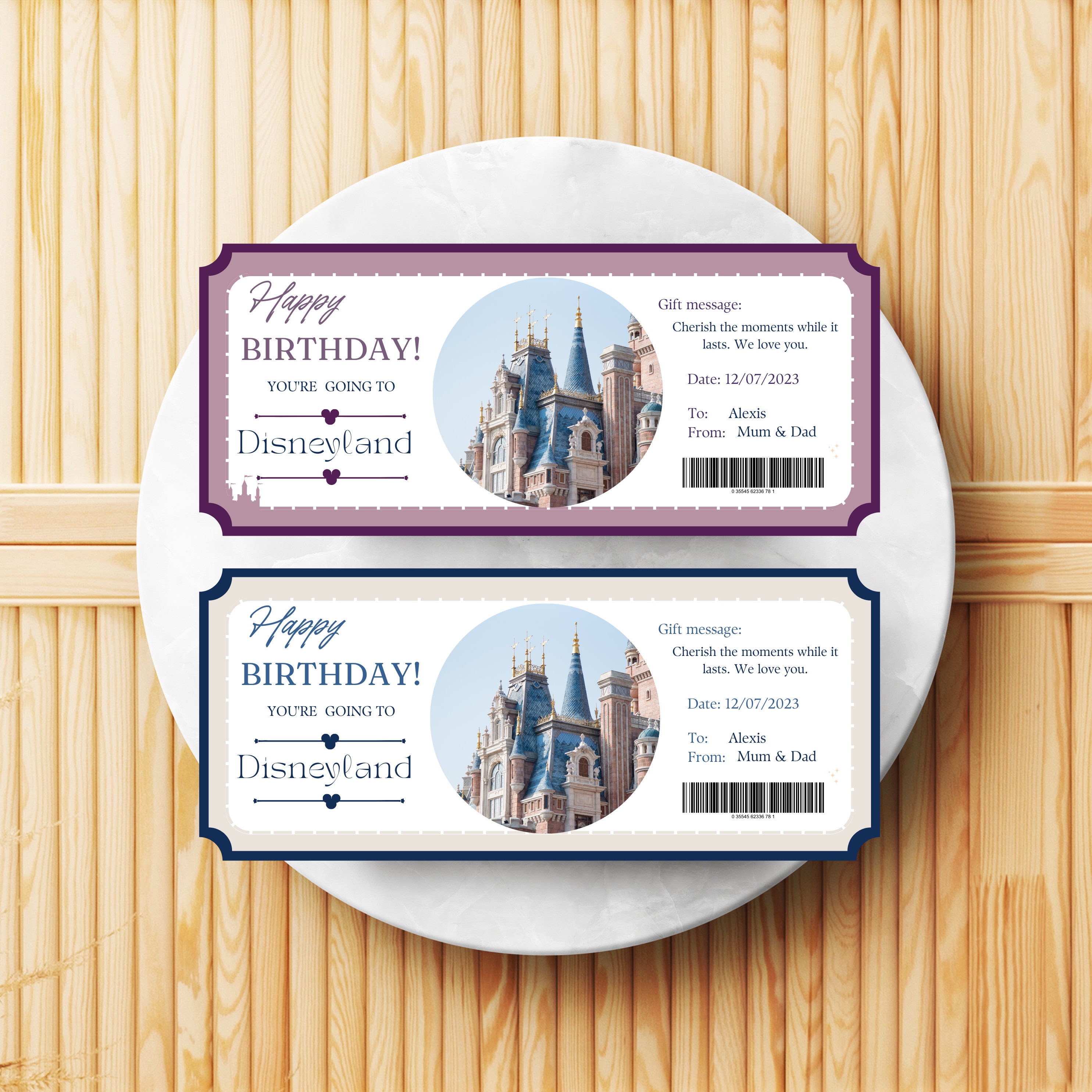 Printable Disneyland Coupon, Disneyland Ticket, Happy Birthday Coupon ...