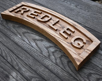 Red Leg Tab 16” Red Oak