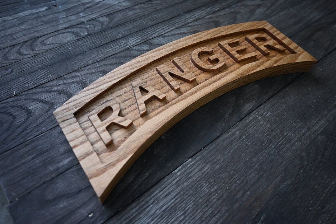Ranger Tab 16” Red Oak Wood - Etsy