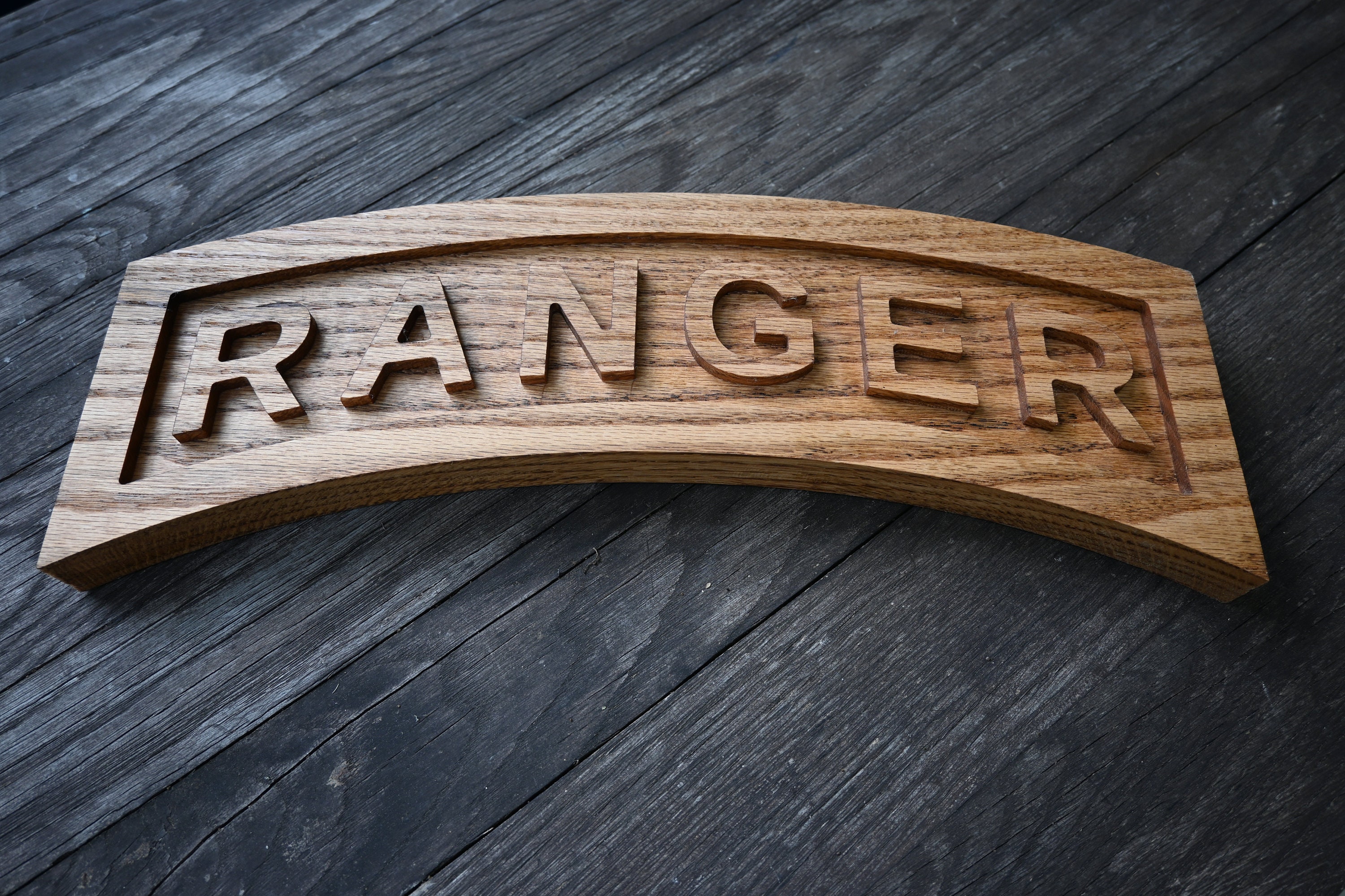 Ranger Tab 16” Red Oak Wood - Etsy