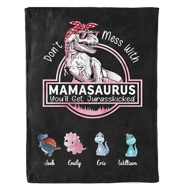 Dinosaur Blanket Etsy