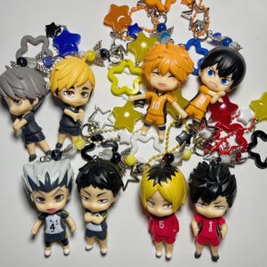 Haikyuu keychains!