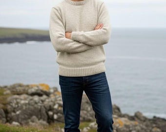 Gray Basic Sweater Knitting Pattern PDF | Easy DIY Pullover Pattern | Beginner Friendly Knit Sweater Tutorial | Digital Download