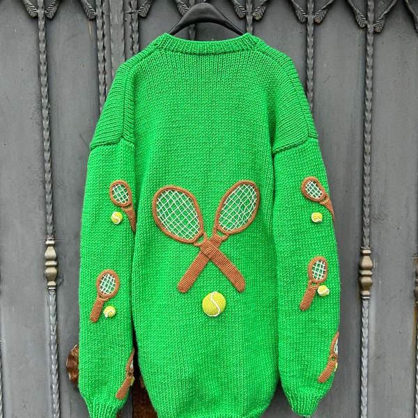 Tennis Cardigan Etsy