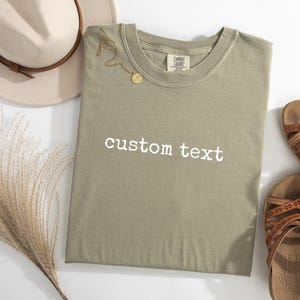 Custom Text DTF Transfer, Ready to Press, Personalized Heat Transfers image 12
