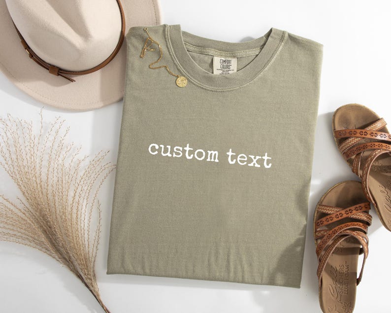Custom Text DTF Transfer, Ready to Press, Personalized Heat Transfers image 12