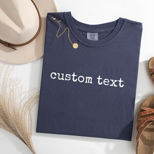 Custom Text DTF Transfer, Ready to Press, Personalized Heat Transfers image 14