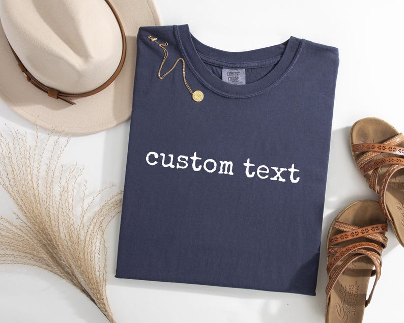 Custom Text DTF Transfer, Ready to Press, Personalized Heat Transfers image 14