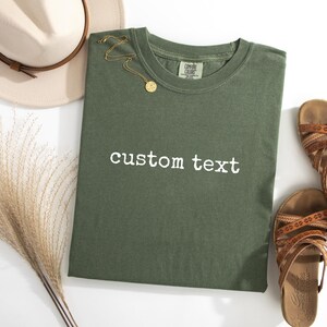 Custom Text DTF Transfer, Ready to Press, Personalized Heat Transfers image 9