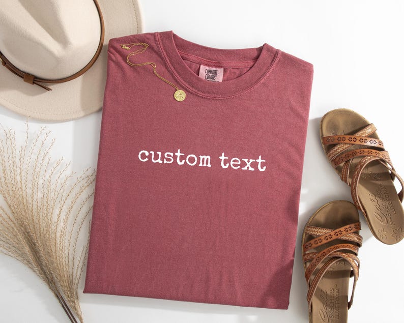 Custom Text DTF Transfer, Ready to Press, Personalized Heat Transfers image 7
