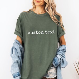 Custom Text DTF Transfer, Ready to Press, Personalized Heat Transfers image 5