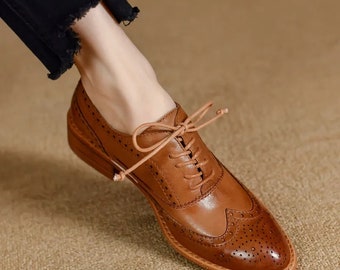 Zapatos estilo Oxford y con cordones - Zapatos para mujer - Zapatos - Etsy México