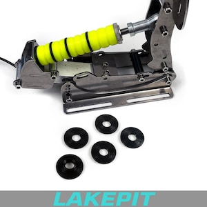 Guide sleeve and spacer kit for SimJack Pro and Mini pedals - replacement part for loadcell guidance and elastomer positioning in sim racing