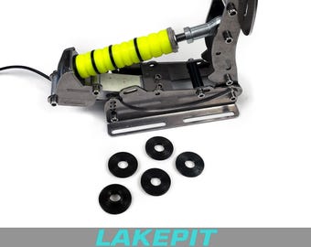 SimJackペダル用ガイドスリーブとスペーサーキット - シムレーシングロードセルガイド
