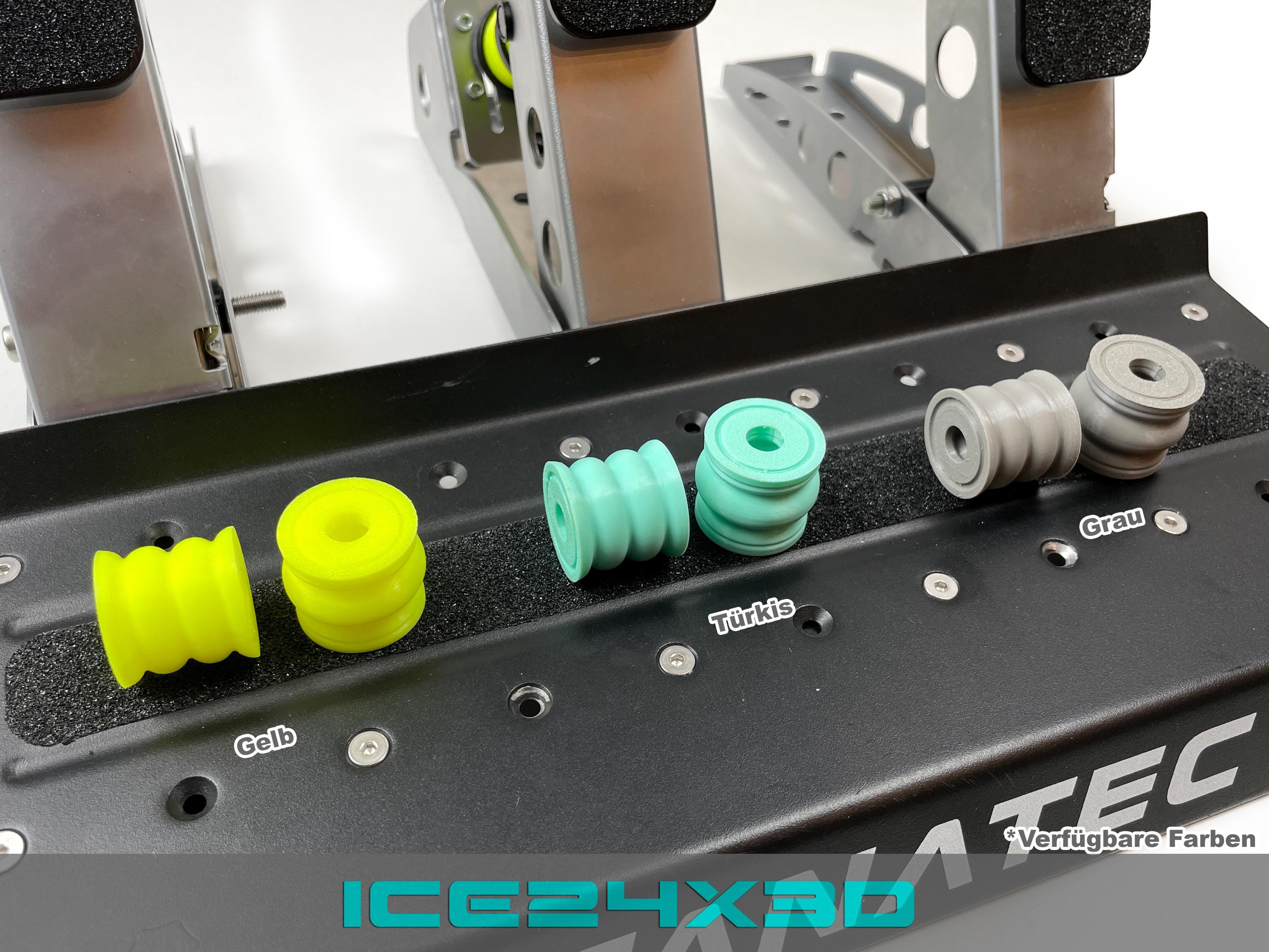 Fanatec CSL Pedals Loadcell Upgrade Tuning Elastomer Damper