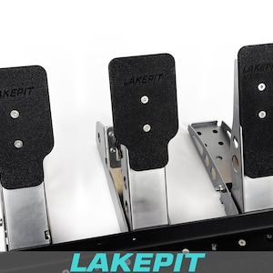 Fanatec CSLペダル用ペダルプレート - シムレーシングセットアップ用フラットペダルアタッチメント