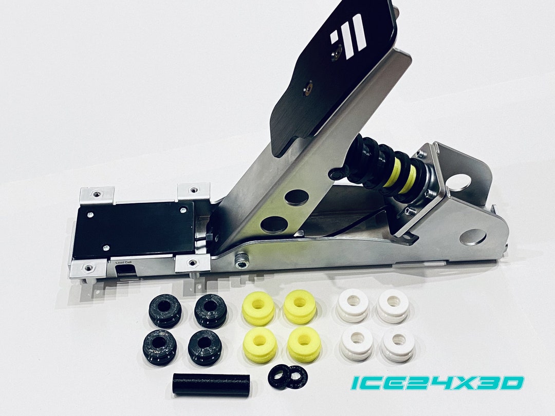 Mod Kit Molla Blu Per Pedale Fanatec CSL - 2 Pezzi | Sostituzione Gomma Originale | Migliora La Durata - Foto 5