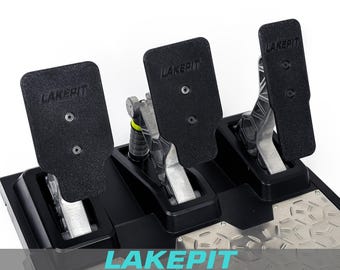T3PA ペダルセット ヒールプレートグリップモッド - Sim Racing 滑り 